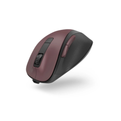 Souris optique sans fil Hama MW-500 pour droitiers - 1600 dpi - Ergonomique - 6 boutons - Portée de 10 m - Silencieuse - USB-A R