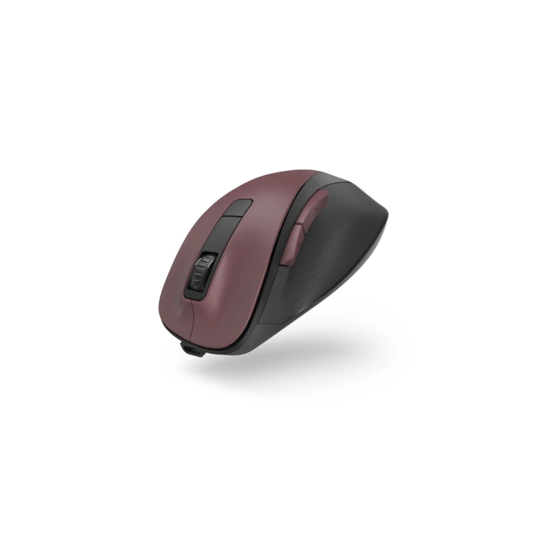 Souris optique sans fil Hama MW-500 pour droitiers - 1600 dpi - Ergonomique - 6 boutons - Portée de 10 m - Silencieuse - USB-A R