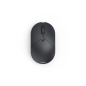 Souris optique sans fil Hama WM-150 : 1 600 dpi, 3 boutons, USB-A RF 2,4 GHz, silencieuse, portée de 10 m, ambidextre, 5 × 3,3 ×