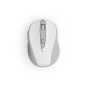 Souris optique sans fil Hama WM-400 pour droitiers - 1600 dpi - Ergonomique - Portée de 10 m - 6 boutons - USB-A RF 2,4 GHz - Si