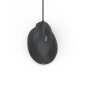 Souris optique verticale Hama ECM-500R pour droitiers - 1800 dpi - Câble de 180 cm - Ergonomique - 7 boutons - Silencieuse - 7,1
