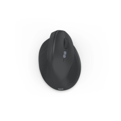 Souris optique verticale sans fil Hama EWM-500R pour droitiers - 1600 dpi - Ergonomique - 7 boutons - Portée de 10 m - Silencieu