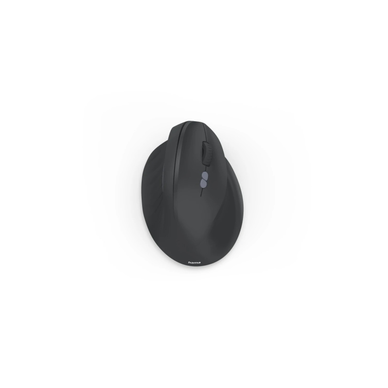 Souris optique verticale sans fil Hama EWM-500R pour droitiers - 1600 dpi - Ergonomique - 7 boutons - Portée de 10 m - Silencieu