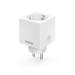 Prise connectée Hama Smart WLAN - Puissance jusqu'à 3680 W - Wi-Fi - Indice de protection IP20 - Compatible avec les assistants