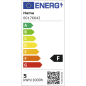 Ampoule LED intelligente Hama - Puissance 4,9 W - RGBW - Wi-Fi - Compatible assistant vocal - Contrôle via application - IP20 -