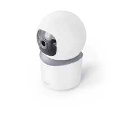 Caméra de sécurité intelligente Hama avec microphone - Vision nocturne - Câble de 96 cm - Idéale pour les animaux de compagnie -
