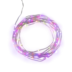 Bande LED RGB intelligente Hama - Longueur : 10 m - Indice de protection IP65 - Câble d'alimentation de 1,5 m - Wi-Fi - Multicol