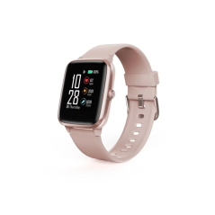 Montre connectée Hama 5910 - Bluetooth 5.0 - Acier inoxydable - Écran LCD 1,3" - Étanchéité IP68 - GPS intégré - Jusqu'à 6 jours