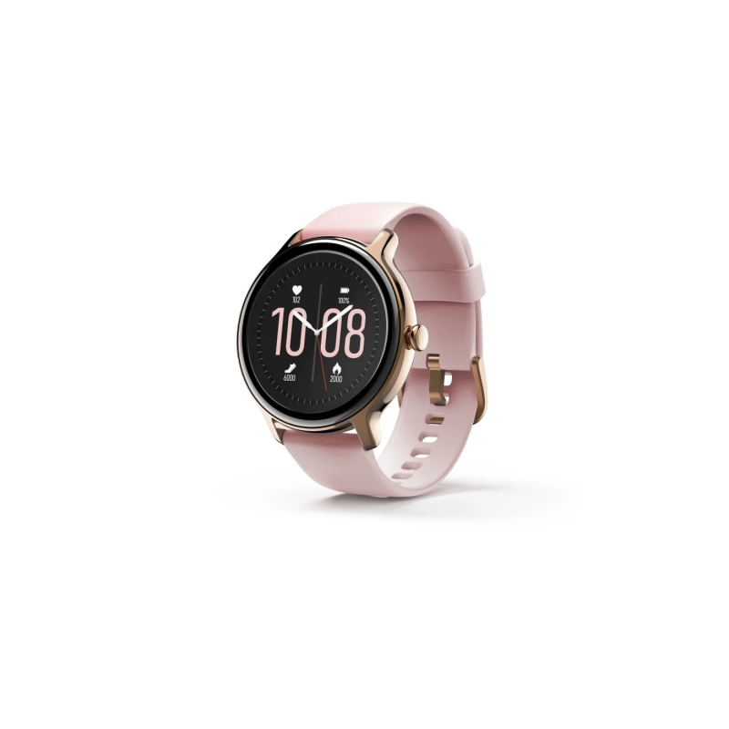 Montre connectée Hama 4910 - Bluetooth 5.1 - Aluminium - Écran LCD 1,09" - IP68 - Jusqu'à 6 jours d'autonomie - 4,5 x 4,1 cm - R