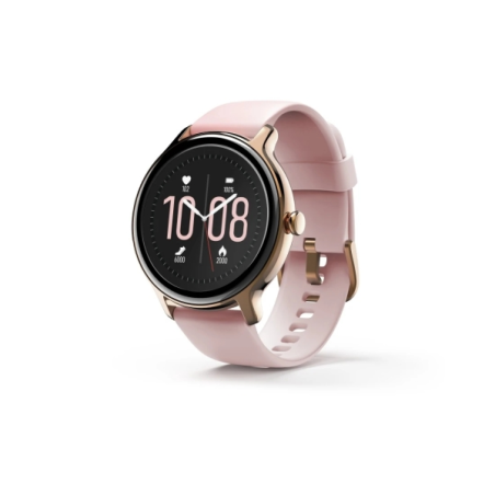 Montre connectée Hama 4910 - Bluetooth 5.1 - Aluminium - Écran LCD 1,09" - IP68 - Jusqu'à 6 jours d'autonomie - 4,5 x 4,1 cm - R
