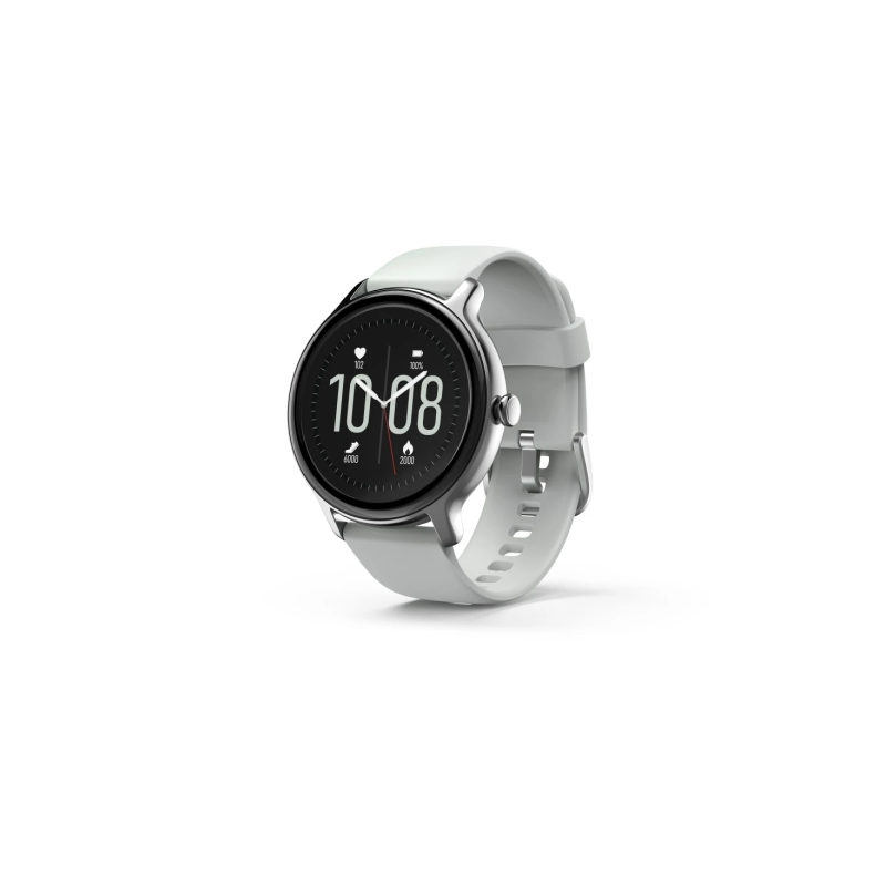 Montre connectée Hama 4910 - Bluetooth 5.1 - Aluminium - Écran LCD 1,09" - IP68 - Jusqu'à 6 jours d'autonomie - 4,5 x 4,1 cm - A