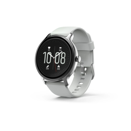 Montre connectée Hama 4910 - Bluetooth 5.1 - Aluminium - Écran LCD 1,09" - IP68 - Jusqu'à 6 jours d'autonomie - 4,5 x 4,1 cm - A