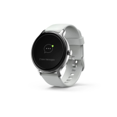 Montre connectée Hama 4910 - Bluetooth 5.1 - Aluminium - Écran LCD 1,09" - IP68 - Jusqu'à 6 jours d'autonomie - 4,5 x 4,1 cm - A