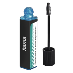 Brosse de nettoyage pour aiguille de platine vinyle Hama - Noire et argentée