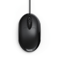 Souris optique Hama MC-100 1000 dpi - Câble de 130 cm - 3 boutons - Ambidextre - 5,5 x 3,3 x 10 cm - Noire
