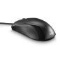 Souris optique Hama MC-200 1000 dpi - Câble de 150 cm - 3 boutons - Ambidextre - 6,4 x 3,7 x 11,4 cm - Noire