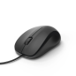 Souris optique Hama CM-300 1200 dpi - Câble de 180 cm - 3 boutons - Silencieuse - Ambidextre - 5,8 x 3,7 x 10,3 cm - Noire