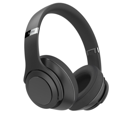 Casque Hama Passion Turn avec microphone omnidirectionnel - Bluetooth - Portée de 10 m - Pliable - Arceau réglable - Assistant v