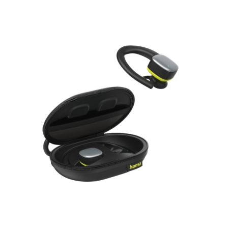 Écouteurs de sport Hama Spirit Athletics - Bluetooth - Jusqu'à 7 heures d'autonomie - Microphone omnidirectionnel - Portée de 10