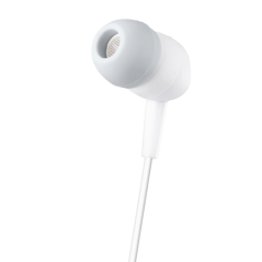 Casque Hama Kooky avec microphone - Câble de 1,2 m - Prise jack 3,5 mm - Blanc