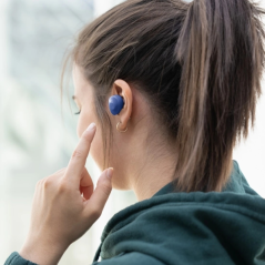 Écouteurs Hama Freedom Buddy avec microphone omnidirectionnel - Bluetooth - Jusqu'à 16 heures d'autonomie - Portée de 10 m - Ass