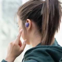 Écouteurs Hama Freedom Buddy avec microphone omnidirectionnel - Bluetooth - Jusqu'à 16 heures d'autonomie - Portée de 10 m - Ass