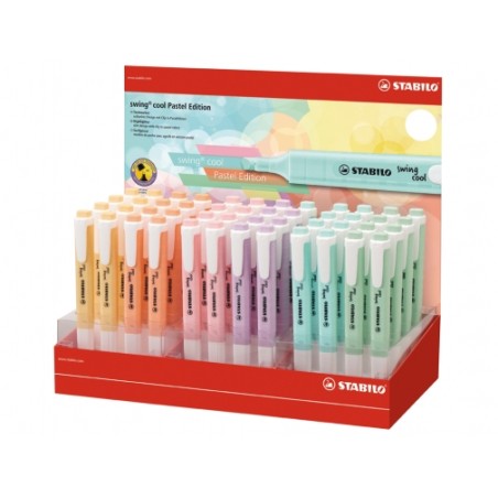 surligneurs pastel Stabilo swing cool