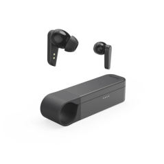 Écouteurs Hama Spirit Pocket II avec microphone omnidirectionnel - Bluetooth - Écran LED - Assistant vocal - Chargement USB-C -