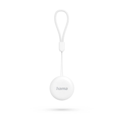 Hama Find My Device - Lot de 2 traceurs anti-perte pour Android - Bluetooth - Jusqu'à 365 jours d'autonomie - Blanc
