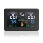 Station météo Hama Premium - Horloge - Prévisions météo - Capteur extérieur - Radiofréquence - Thermomètre - Hygromètre - 20,5 x
