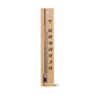 Thermomètre d'intérieur Hama - Analogique - Précision 1 °C - 3,5 x 0,8 x 20 cm - Bois clair