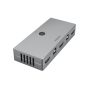 Commutateur KVM Hama Connect2Switch - Vitesse jusqu'à 480 Mbit/s - HDMI 4K - 3 ports USB-A - Gris