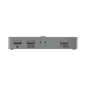 Commutateur KVM Hama Connect2Switch - Vitesse jusqu'à 480 Mbit/s - HDMI 4K - 3 ports USB-A - Gris