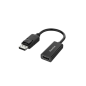 Adaptateur vidéo Hama Essential - 4K - DisplayPort mâle - HDMI femelle - Noir
