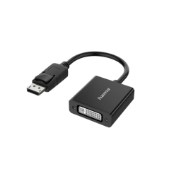Adaptateur vidéo Hama Essential - 4K - DisplayPort mâle - DVI femelle - Noir