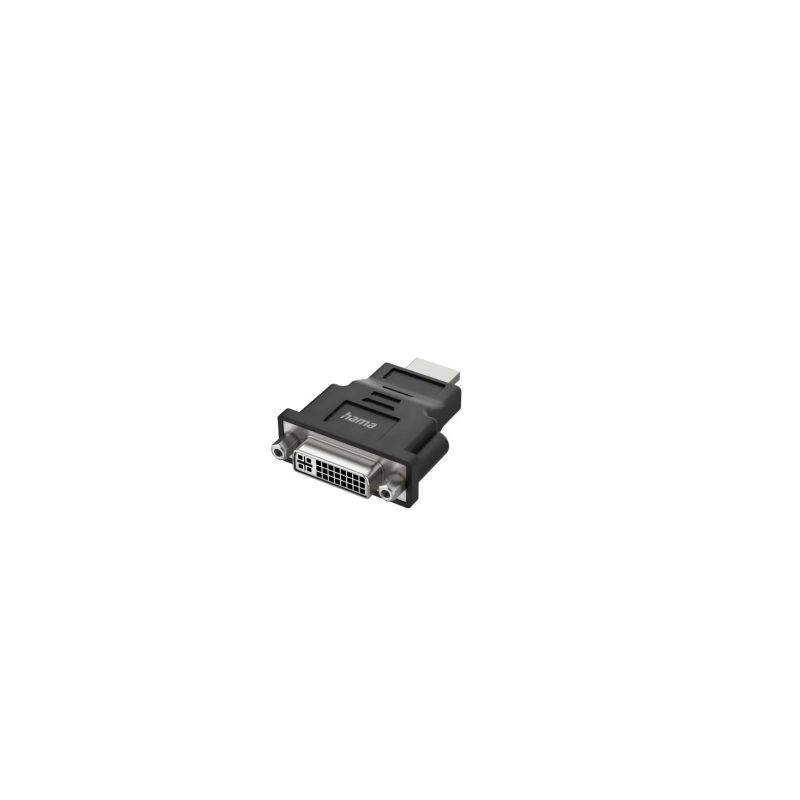 Adaptateur vidéo Hama Essential - 4K - HDMI mâle vers DVI femelle - Noir