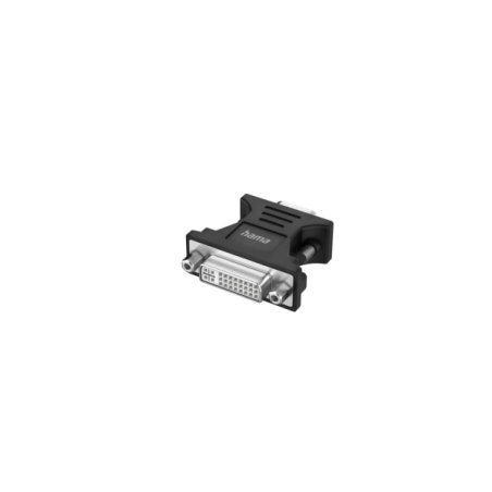 Adaptateur vidéo Hama Essential - Full HD - VGA mâle vers DVI femelle - Noir