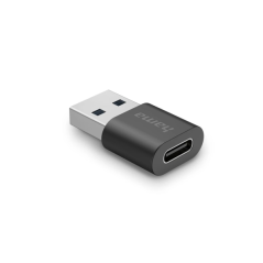 Adaptateur USB Hama Essential - USB-C femelle - USB-A mâle - 10 Gbit/s - Noir