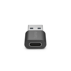 Adaptateur USB Hama Essential - USB-C femelle - USB-A mâle - 10 Gbit/s - Noir
