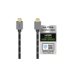 Câble HDMI 8K mâle Hama Prime - Certifié - Longueur : 2 m - Compatible eARC - Connecteurs plaqués or - Ethernet - Vitesse jusqu'