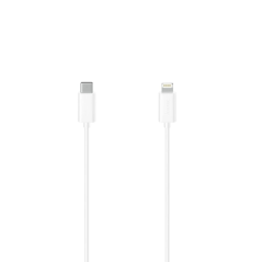 Câble de charge Hama Essential - USB-C mâle vers Lightning - Longueur 1,5 m - Vitesse jusqu'à 480 Mbit/s - Double blindage - Bla