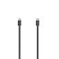 Câble USB-C mâle Hama Essential - Puissance maximale 100 W - Longueur 1 m - Vitesse jusqu'à 10 Gbit/s - Double blindage - Noir