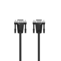 Câble VGA Hama Essential - 1,5 m - Full HD - Double blindage - 75 ohms - Noir