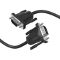 Câble VGA Hama Essential - 1,5 m - Full HD - Double blindage - 75 ohms - Noir