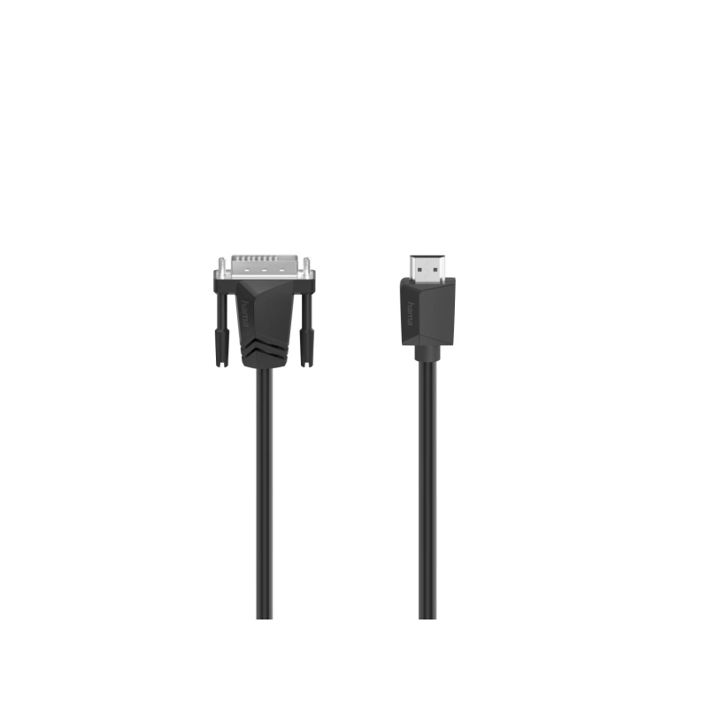 Adaptateur Hama Essential DIV vers HDMI - Câble de 1,5 m - 4K - Noir