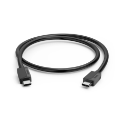 Câble USB-C mâle Hama Essential - Puissance maximale 60 W - Longueur 3 m - Vitesse jusqu'à 480 Mbit/s - Double blindage - Noir