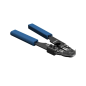 Pince à sertir RJ45 Hama Essential - Métal - Lames de coupe - Bleu et noir