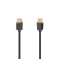 Câble Hama Essential DisplayPort 2.1 8K - Longueur : 2 m - Double blindage - Vitesse jusqu'à 40 Gbit/s - Noir