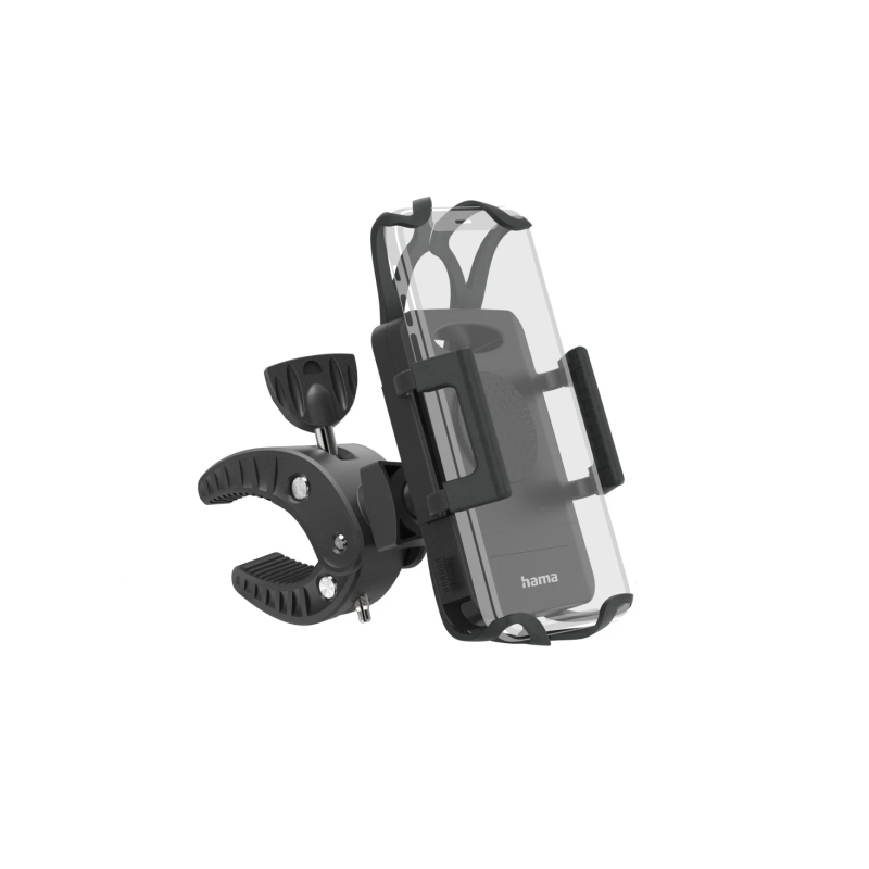 Support de smartphone Hama Strong pour vélo - Compatible avec les appareils de 5 à 9 cm de large - Poids maximal : 230 g - Unive