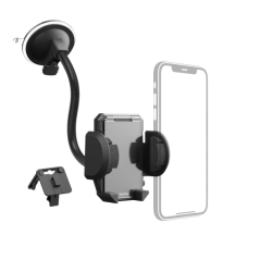 Support de voiture Hama Multi pour smartphones - Poids max. 200 g - Clip de fixation pour grille d'aération - Ventouse pour pare
